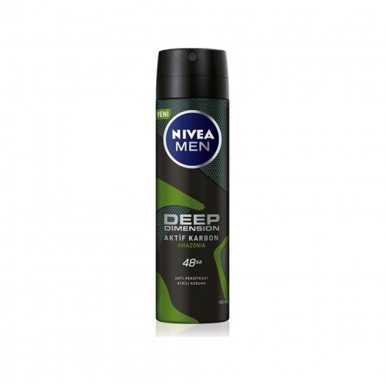 Nivea Men Deep Dimension Amazonia Sprey Deodorant 150 ml Erkek