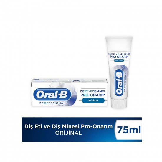 Oral-B Professional 75 Diş Eti ve Diş Minesi Pro Onarım Original Diş Macunu 75 Ml