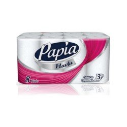 Papia Kağıt Havlu 8'li Papia Kağıt Havlu 8'li