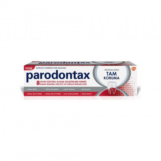 Parodontax Diş Macunu Tam Koruma Beyazlatıcı 75 ML