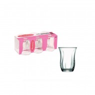 Paşabahçe 42191 Cihangir Çay Bardağı Optikli 6'Lı