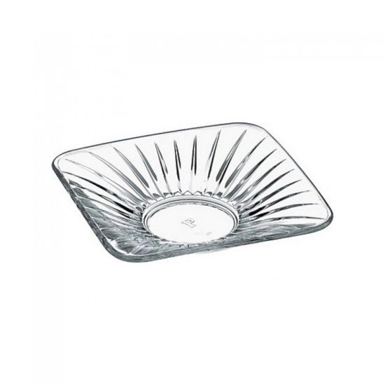 Paşabahçe 54321 Çay Tabağı Kare Optikli 6lı Paşabahçe 54321 Çay Tabağı Kare Optikli 6lı