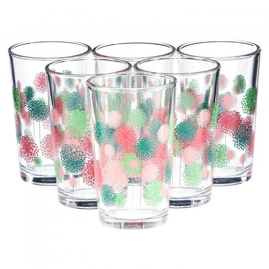 Paşabahçe Spring Flowers 52291 Kahve Yanı Bardağı 6lı Paşabahçe Spring Flowers 52291 Kahve Yanı Bardağı 6lı