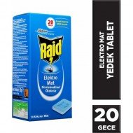 Raid Elektromat Yedek Tablet Sinek Kovucu 20'li Raid Elektromat Yedek Tablet Sinek Kovucu 20'li