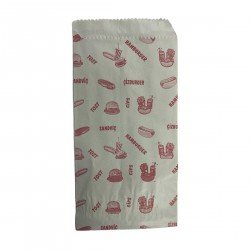 Sandviç Kese Kağıdı Baskılı 12 x 24 Cm 1 Kg Sandviç Kese Kağıdı Baskılı 12 x 24 Cm 1 Kg