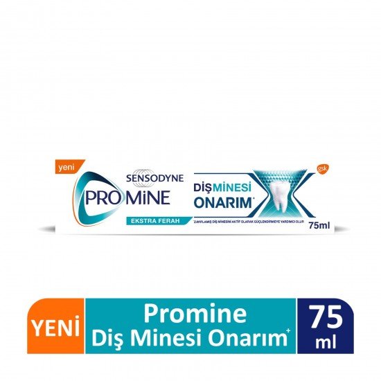 Sensodyne Promine Ekstra Ferah Onarım Diş Macunu 75 Ml