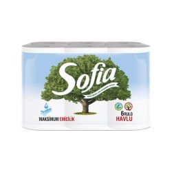 Sofia Kağıt Havlu 6'lı