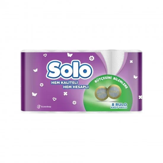 Solo Ultra Kağıt Havlu 8li Akıllı Seçim Solo Ultra Kağıt Havlu 8li Akıllı Seçim