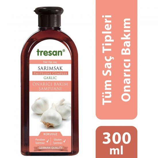 Tresan Sarımsak Onarıcı Bakım Şampuanı 300 Ml