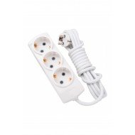 Tunç Ara Kablo 3'lü Priz 5 Metre