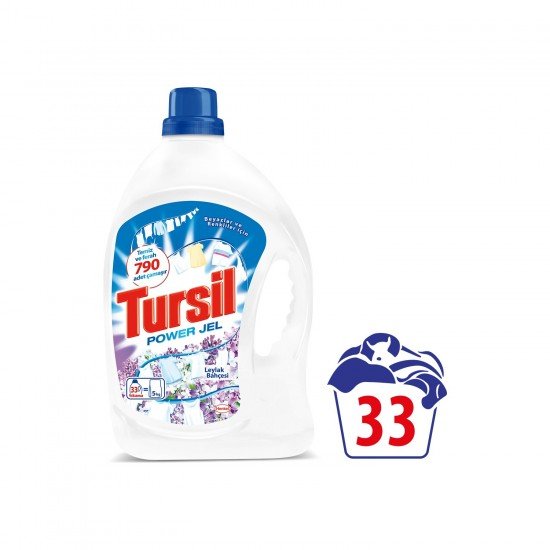 Tursil Matik Power Jel Sıvı Çamaşır Deterjanı Leylak Bahçesi 33 Yıkama Tursil Matik Power Jel Sıvı Çamaşır Deterjanı Leylak Bahçesi 33 Yıkama