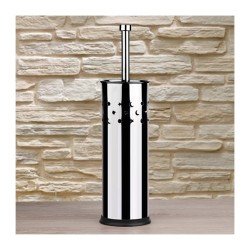 Fame Kitchen Krom Paslanmaz Tuvalet Fırçalığı Fame Kitchen Krom Paslanmaz Tuvalet Fırçalığı