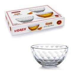 Vidrex Petek Mini Cam Kase 6.5 Cm 6'lı