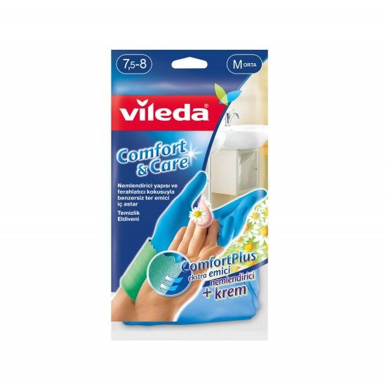 Vileda Comfort & Care Eldiven M 7.5-8