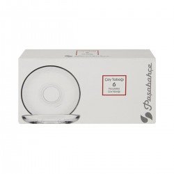 Paşabahçe Aida Çay Tabağı Büyük Boy 6'lı (54251)