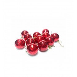 Yılbaşı Çam Ağacı Plastik Disko Topu Süs Gold - Kırmızı - Gümüş 5 Cm 12'li Paket Yılbaşı Çam Ağacı Plastik Disko Topu Süs Gold - Kırmızı - Gümüş 5 Cm 12'li Paket