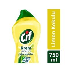 Cif Krem Temizleyici Limon Kokulu 750 ML Cif Krem Temizleyici Limon Kokulu 750 ML