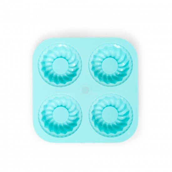 Freecook Silikon 4lü Muffin Kalıbı - Asorti