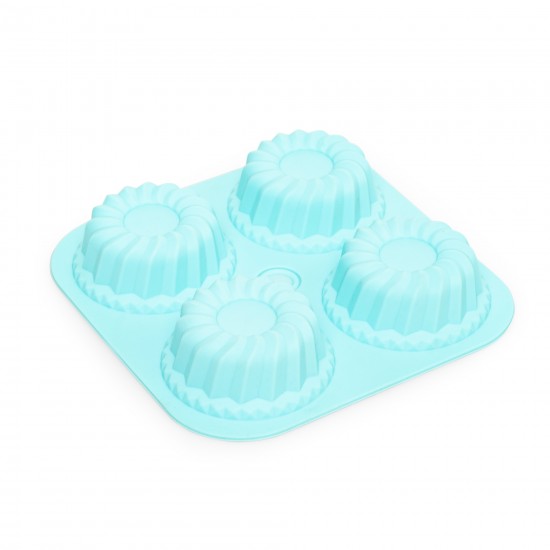 Freecook Silikon 4lü Muffin Kalıbı - Asorti