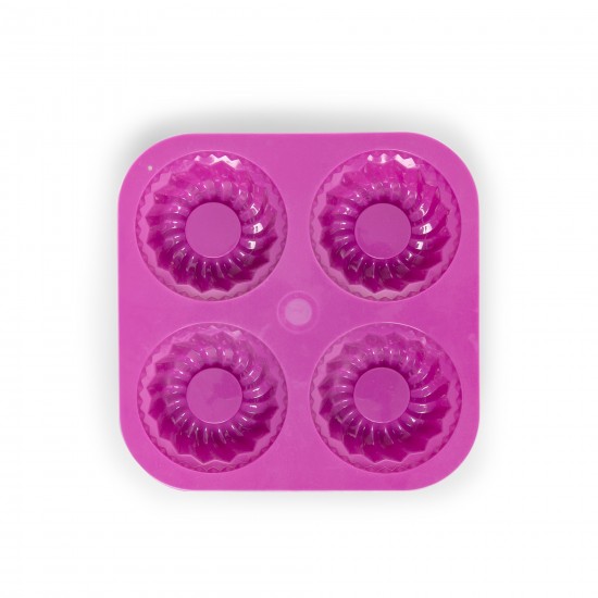 Freecook Silikon 4lü Muffin Kalıbı - Asorti