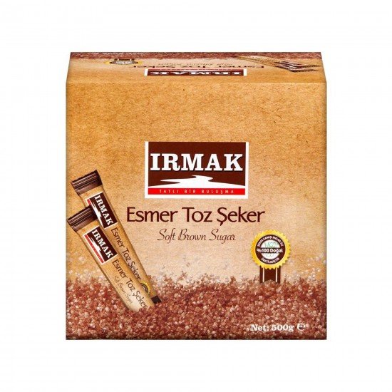 Irmak Stıck Esmer Toz Şeker 500 GR