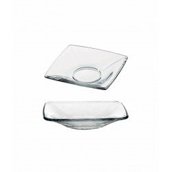 Paşabahçe 54261 Çay Tabağı Kare 6'lı