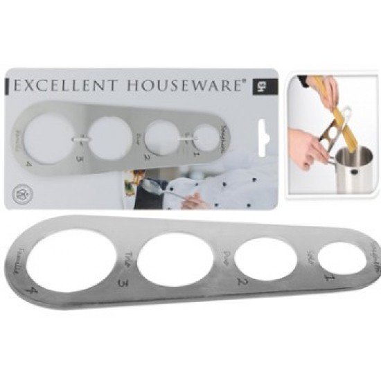 Excellent Houseware Çelik Spagetti Porsiyon Ölçü Aparatı