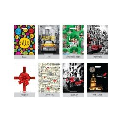 Ecoplast Baskılı Resimli Poşet 50 Adet No 2  Ecoplast Baskılı Resimli Poşet 50 Adet No 2