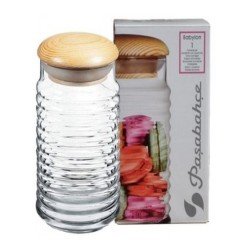 Paşabahçe 43183 Babylon Ahşap Kapaklı Kavanoz 1500 Cc Paşabahçe 43183 Babylon Ahşap Kapaklı Kavanoz 1500 Cc