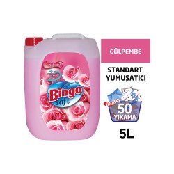 Bingo Soft Gül Kokusu Çamaşır Yumuşatıcısı 5 lt Bingo Soft Gül Kokusu Çamaşır Yumuşatıcısı 5 lt