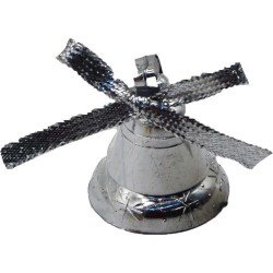 Yılbaşı Çan Süs Gold - Gümüş 12'li