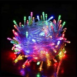 Yılbaşı Led Işık Renkli 10 Mt