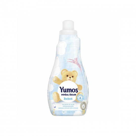 Yumoş Doğal Özler Bebek Hassas Konsantre Yumuşatıcı 1200 Ml