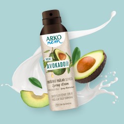 Arko Nem Değerli Yağlar Avokado Sprey Krem 150 Ml Arko Nem Değerli Yağlar Avokado Sprey Krem 150 Ml