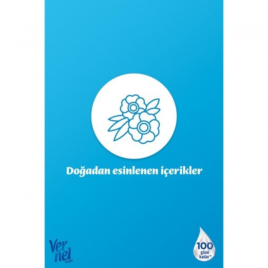 Vernel Max Mineral & Hindistan Cevizi Konsantre Çamaşır Yumuşatıcısı 1440ml, 60 Yıkama