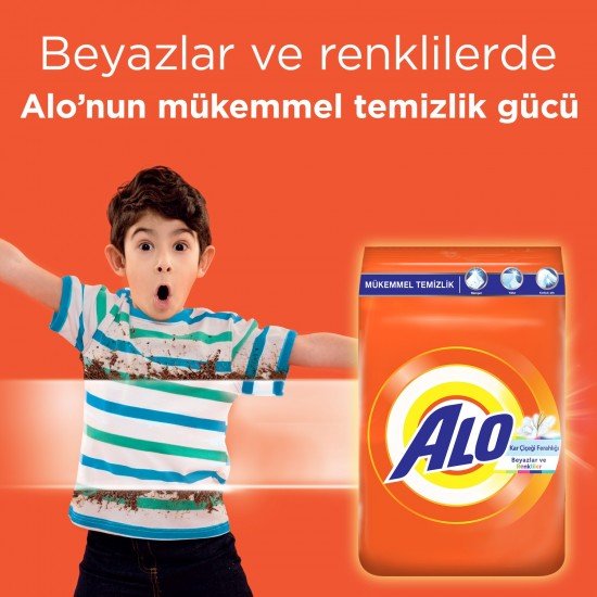 Alo Matik Kar Çiçeği Toz Çamaşır Deterjanı Beyaz ve Renkiller İçin 1.5 Kg Alo Matik Kar Çiçeği Toz Çamaşır Deterjanı Beyaz ve Renkiller İçin 1.5 Kg