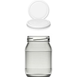 Konserve Kavanoz Cam 190 Cc Kapaklı Konserve Kavanoz Cam 190 Cc Kapaklı