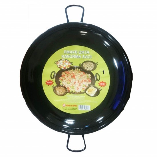 Güneş Katmer Emaye Kavurma Sacı No 1 30 Cm Güneş Katmer Emaye Kavurma Sacı No 1 30 Cm