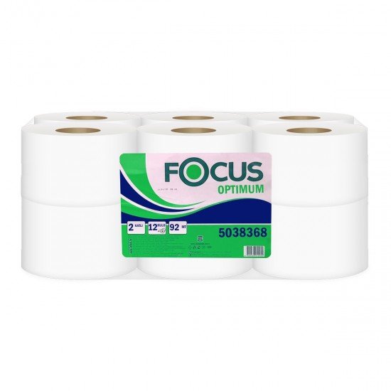Focus Optimum Mini Jumbo Tuvalet Kağıdı 92 Mt 1 Adet Focus Optimum Mini Jumbo Tuvalet Kağıdı 92 Mt 1 Adet
