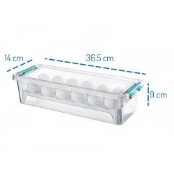 HobbyLife Dikdörtgen Kapaklı Grand Yumurta Saklama Kabı 12'li HobbyLife Dikdörtgen Kapaklı Grand Yumurta Saklama Kabı 12'li
