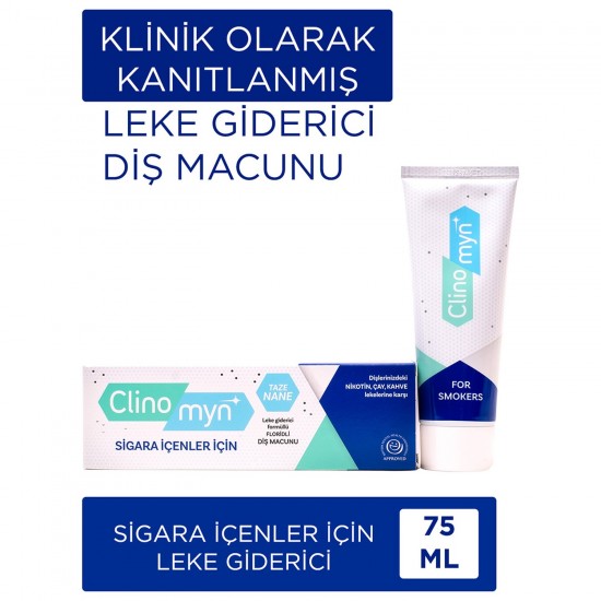 Clinomyn Diş Macunu Sigara İçenlere 75 ML