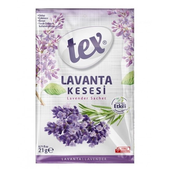 Tex Dolap & Çekmece Kokusu Lavanta Kesesi 21 Gr