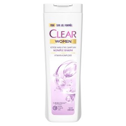 Clear Women Kepeğe Karşı Etkili Şampuan Komple Bakım Vitamin Kompleksi 350 ml Clear Women Kepeğe Karşı Etkili Şampuan Komple Bakım Vitamin Kompleksi 350 ml