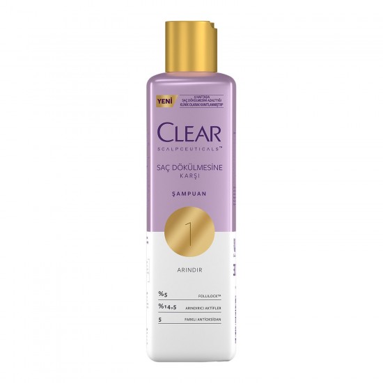 Clear Scalpceuticals Saç Bakım Şampuanı Saç Dökülmesine Karşı 300 Ml