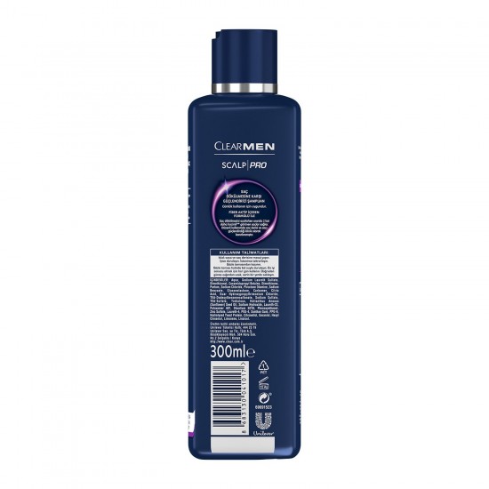 Clear Men Scalp Pro Güçlendirici Şampuan Saç Dökülmesine ve Kepeğe Karşı Etkili 300 Ml