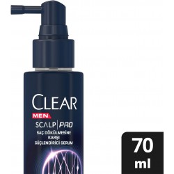 Clear Men Scalp Pro Saç Dökülmesine Karşı Güçlendirici Serum 70 Ml Clear Men Scalp Pro Saç Dökülmesine Karşı Güçlendirici Serum 70 Ml
