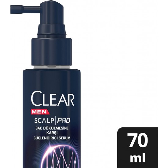 Clear Men Scalp Pro Saç Dökülmesine Karşı Güçlendirici Serum 70 Ml