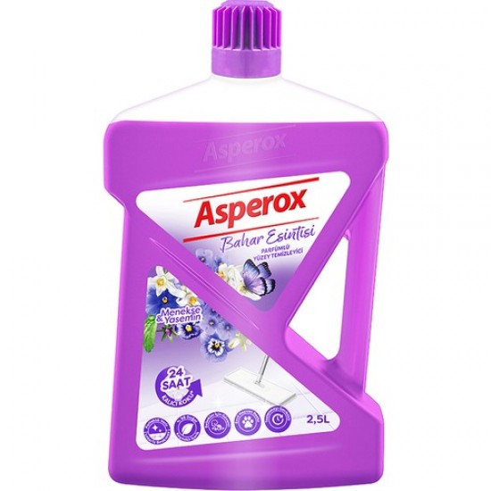 Asperox Bahar Esintisi Menekşe ve Yasemin Yüzey Temizleyici 2,5 lt Asperox Bahar Esintisi Menekşe ve Yasemin Yüzey Temizleyici 2,5 lt