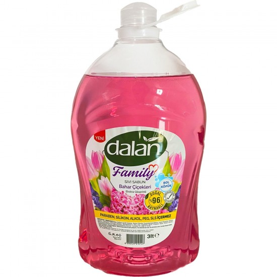 Dalan Sıvı Sabun Family 3 Litre Bahar Çiçekleri