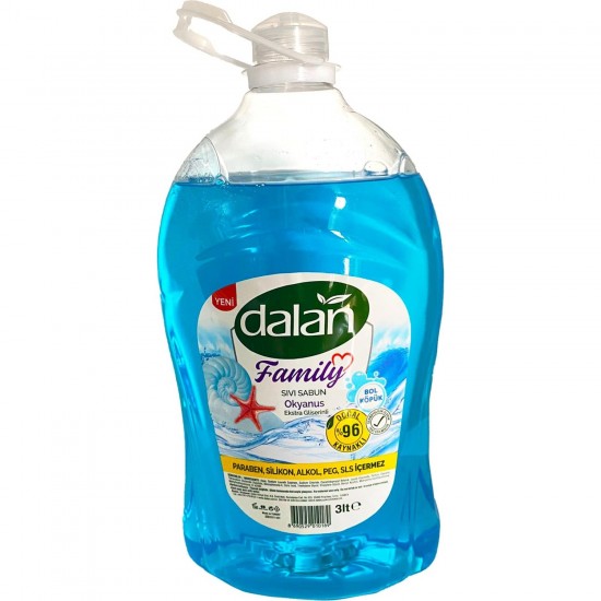 Dalan Sıvı Sabun Family 3 Litre Okyanus